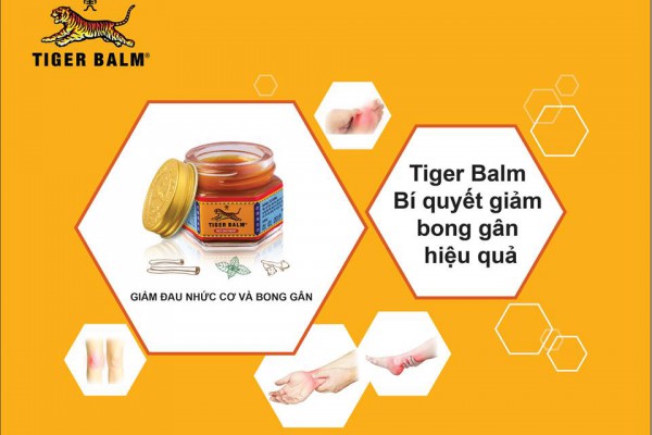 Giới thiệu dầu con cọp Tiger Balm Red 19,4 - nhập khẩu Singapore