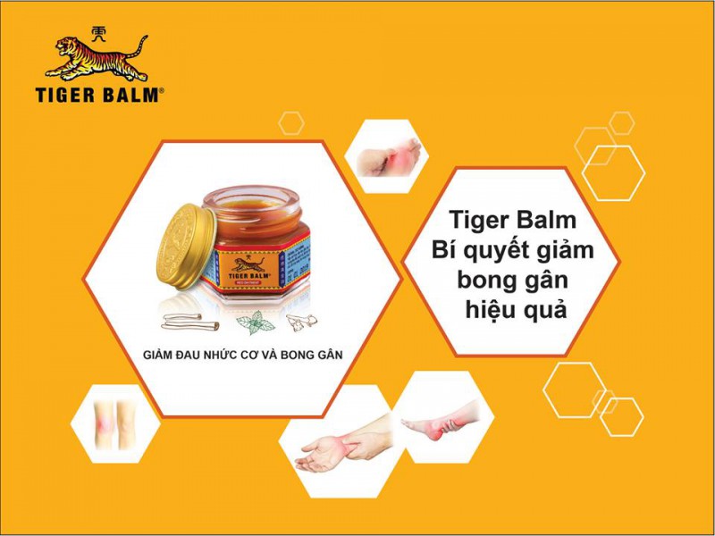 Giới thiệu dầu con cọp Tiger Balm Red 19,4 - nhập khẩu Singapore