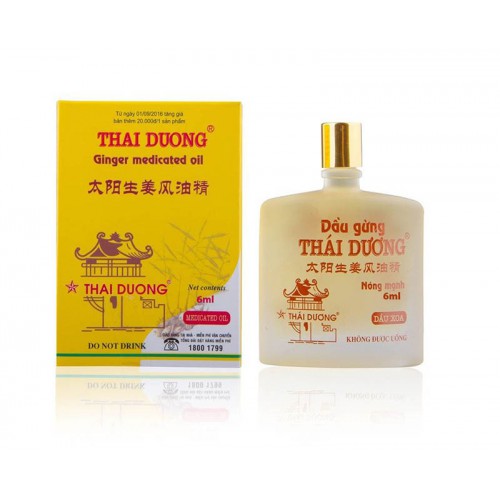 Dầu gừng Thái Dương 24ml