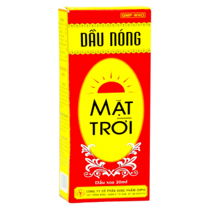 Dầu nóng Mặt Trời  20ml