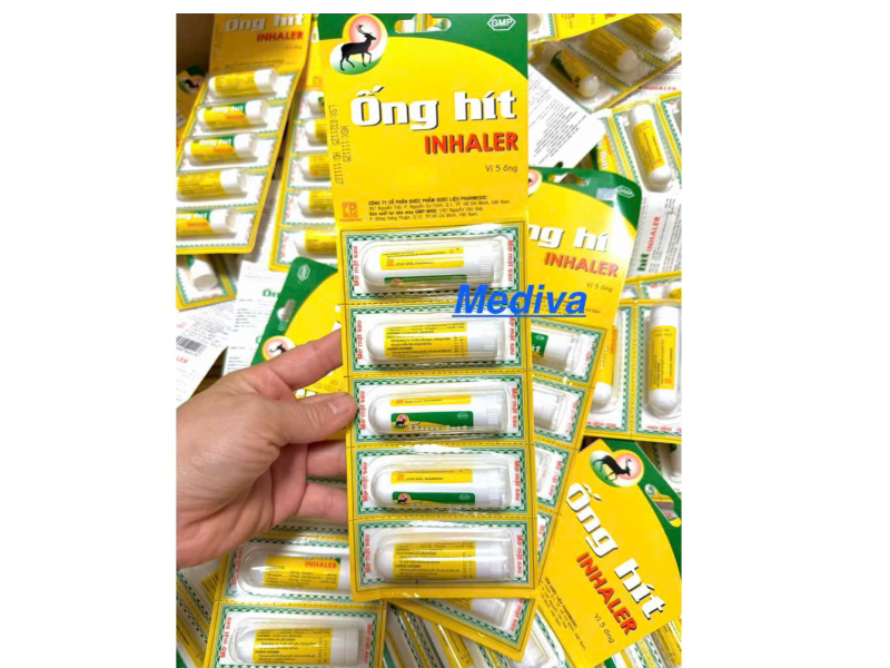 Ống hít Inhaler Pharmedic- dây 5 ống 