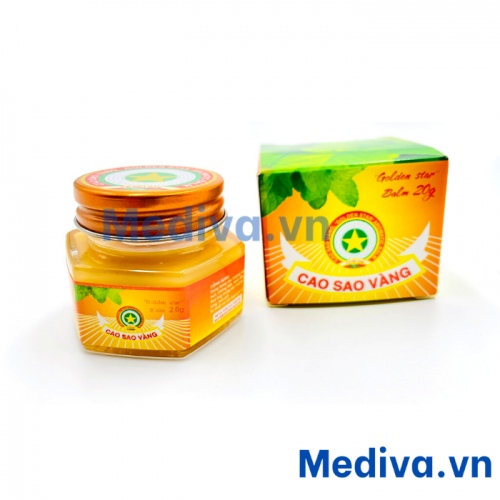 Cao sao vàng Tw3 20gram - Golden Star Balm Tw3 20gram