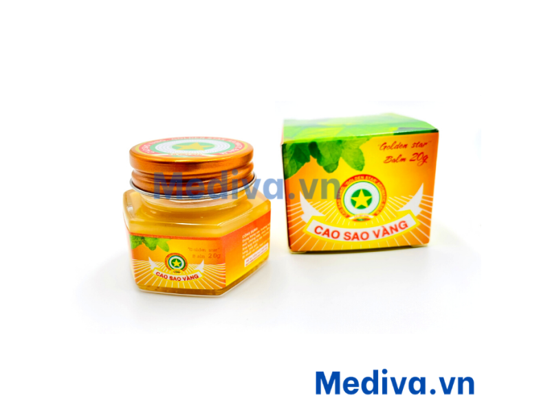 Cao sao vàng Tw3 20gram - Golden Star Balm Tw3 20gram