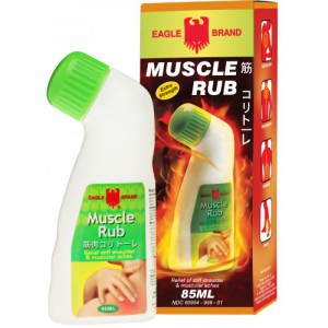 Dầu nóng xoa bóp Con Ó Muscle Rub 85ml - Singapore