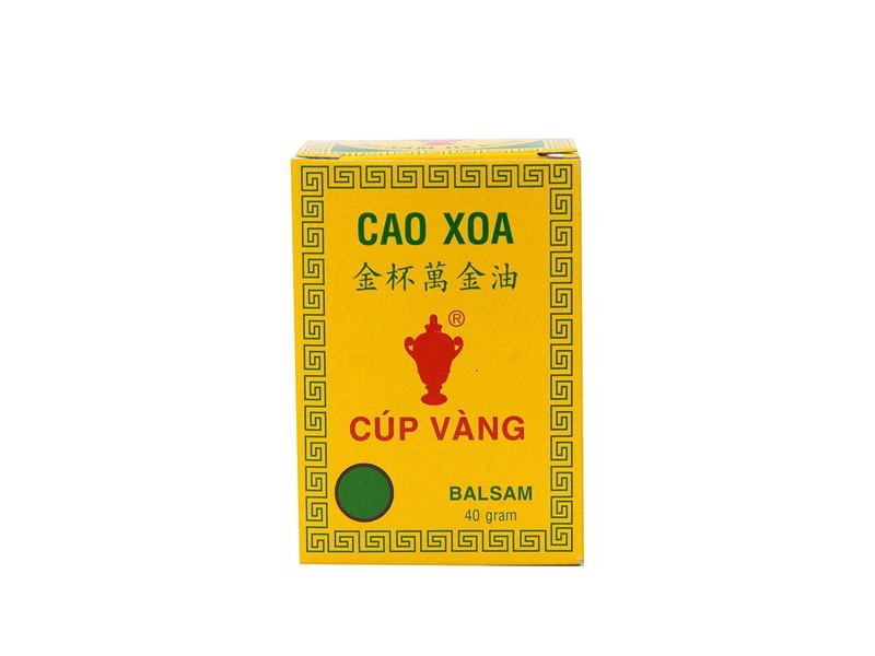 Cao xoa Cúp Vàng - Cup Brand 40g