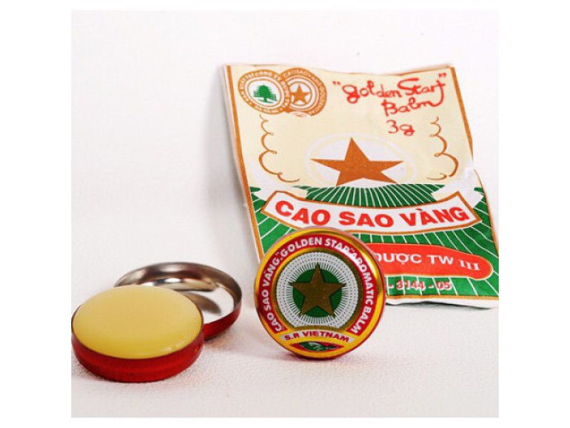 Cao Sao Vàng 3g -Golden Star Balm 3g