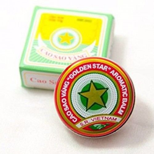 Cao Sao Vàng OPC 10g - Golden Star Balm OPC 10g