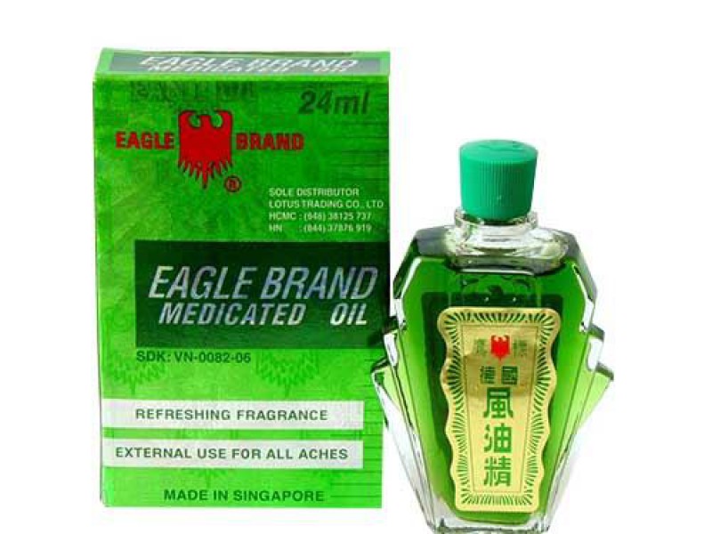 Phân phối dầu xanh con Ó - Eagle Brand Medicated Oil