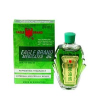 Dầu Gió Xanh Singapore Con Ó Eagle Brand 24ml