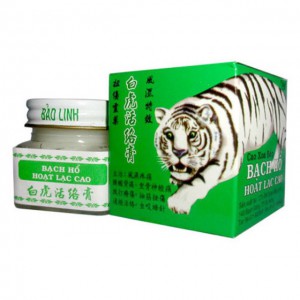 Cao Bạch Hổ Hoạt Lạc Cao 20g - White Tiger Balm 20g